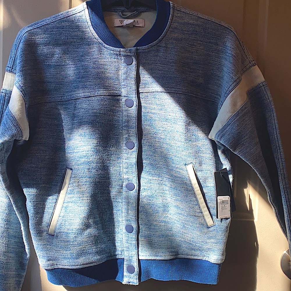 Small Guess Light cotton Bomber Jacket